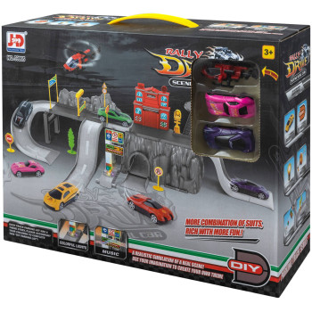 Игровой набор ASCELOT GS 3005 Ралли стоянка Игровой набор ASCELOT GS 3005 Ралли стоянка