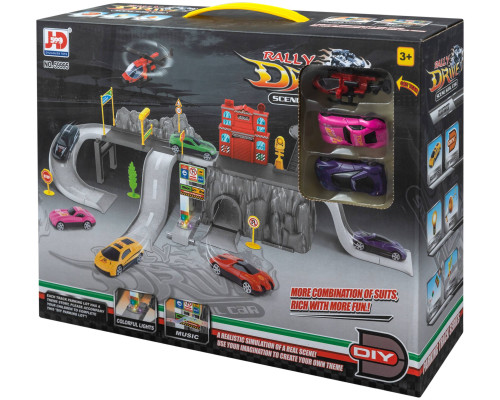 Игровой набор ASCELOT GS 3005 Ралли стоянка Игровой набор ASCELOT GS 3005 Ралли стоянка