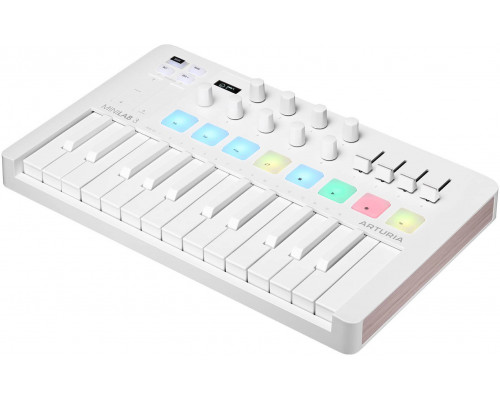 ARTURIA MiniLAB 3 Alpine White - MIDI-клавиатура