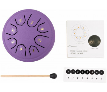 BEE DF1113 PURPLE - Барабан язычковый Глюкофон