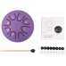 BEE DF1113 PURPLE - Барабан язычковый Глюкофон