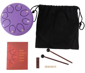 BEE DF1101 PURPLE - Барабан язычковый Глюкофон BEE DF1101 PURPLE - Барабан язычковый Глюкофон