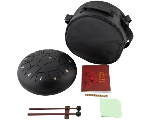 BEE DF1104 BLACK - Барабан язычковый Глюкофон BEE DF1104 BLACK - Барабан язычковый Глюкофон
