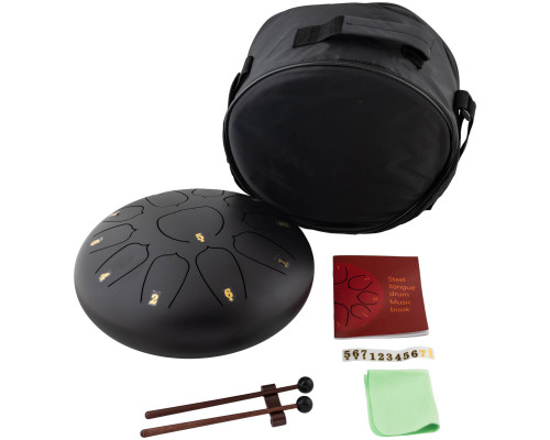 BEE DF1107 BLACK - Барабан язычковый Глюкофон