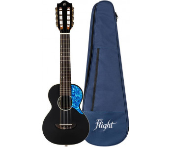 FLIGHT IRIS 8 EQ-A BK - Укулеле 8-ми струнный тенор