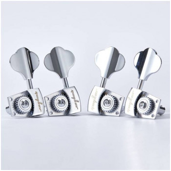 GUYKER GB-3639 chrome2R2L - Колковая механика для гитары бас