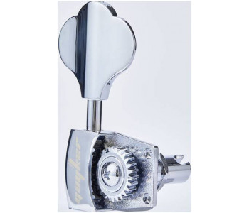 GUYKER GB-3639 chrome1R - Колковая механика для гитары бас