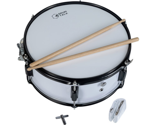 DRUM TALK MD S-1455WH - Барабан маршевый снэйр (с подструнником) DRUM TALK MD S-1455WH - Барабан маршевый снэйр (с подструнником)