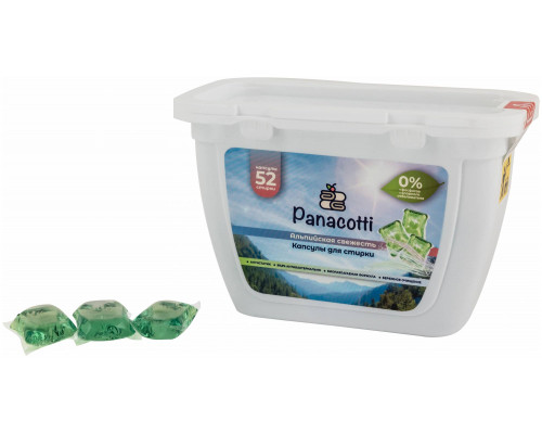 PANACOTTI LPU-018 52 Alps Mountain Breeze box - Капсулы для стирки