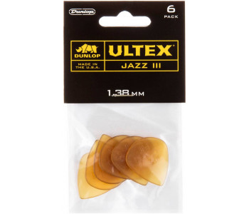 DUNLOP 427P138 Jazz III - Набор медиаторов