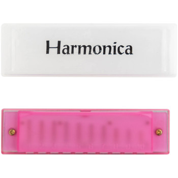 BEE DF10A-3 PINK - Губная гармоника диатоническая