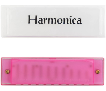 BEE DF10A-3 PINK - Губная гармоника диатоническая