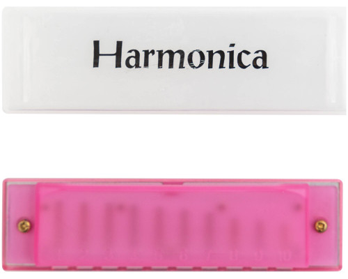 BEE DF10A-3 PINK - Губная гармоника диатоническая BEE DF10A-3 PINK - Губная гармоника диатоническая