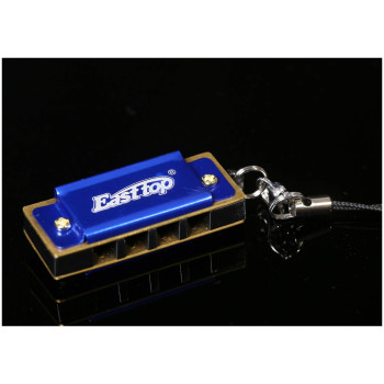 EASTTOP DF4S BLUE - Губная гармоника уменьшенная