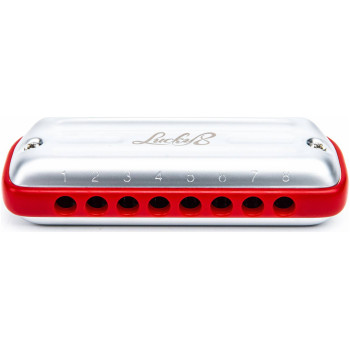 EASTTOP LUCKY 8 RED COMB - Губная гармоника диатоническая EASTTOP LUCKY 8 RED COMB - Губная гармоника диатоническая