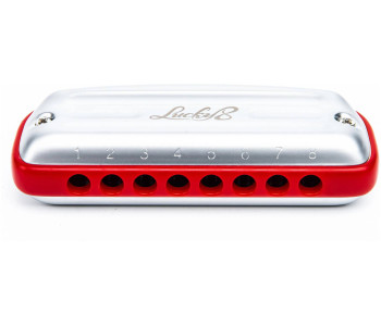 EASTTOP LUCKY 8 RED COMB - Губная гармоника диатоническая EASTTOP LUCKY 8 RED COMB - Губная гармоника диатоническая