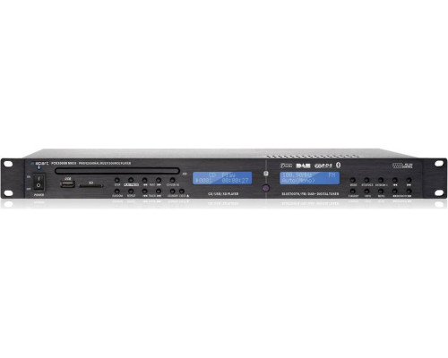 BIAMP PCR3000RMKIII - медиаплеер CD/MP3, SD и USB, FM-тюнер, Bluetooth,...