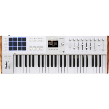 ARTURIA KeyLAB 49 MK3 White - MIDI клавиатура 49 клавиш, полувзвешенная...