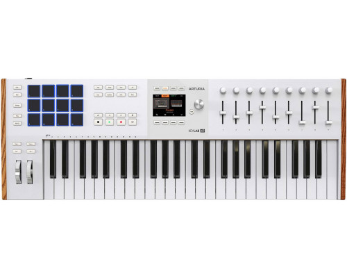 ARTURIA KeyLAB 49 MK3 White - MIDI клавиатура 49 клавиш, полувзвешенная...