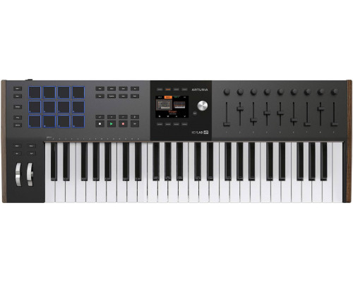 ARTURIA KeyLAB 49 MK3 Black - MIDI клавиатура 49 клавиш, полувзвешенная...