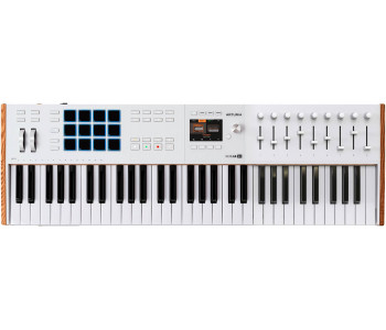 ARTURIA KeyLAB 61 MK3 White - MIDI клавиатура 61 клавиша, полувзвешенная...