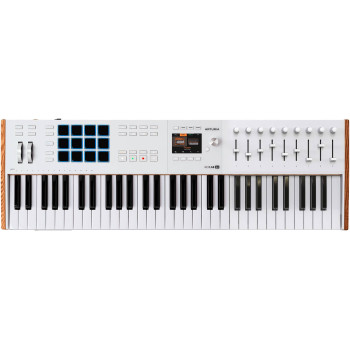 ARTURIA KeyLAB 61 MK3 White - MIDI клавиатура 61 клавиша, полувзвешенная...