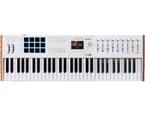 ARTURIA KeyLAB 61 MK3 White - MIDI клавиатура 61 клавиша, полувзвешенная...