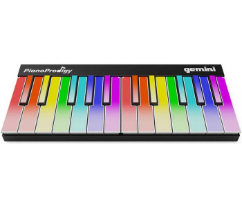 GEMINI GPP-101 PianoProdigy - MIDI клавиатура 24 клавиши, RGB подсветкой...