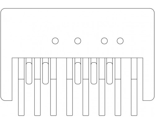 STUDIOLOGIC MP-113 - MIDI клавиатура динамическая, ножная, 13 клавиш-педалей.