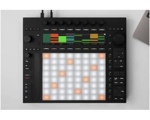 ABLETON Push 3 - USB/MIDI-контроллер, LCD дисплей, 64 MPE-пэда, 8 энкодеров,...