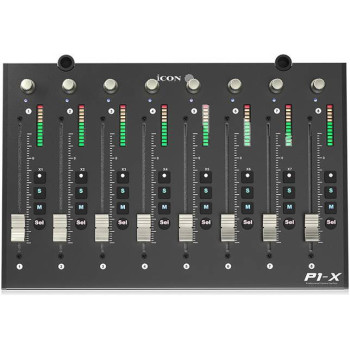 ICON P1-X - USB MIDI DAW контроллер, модуль расширения для P1-M до 16,...