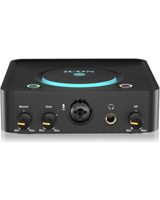 ICON USolo - аудиоинтерфейс USB, АЦП/ЦАП 24 бит/192 кГц, USB-C.