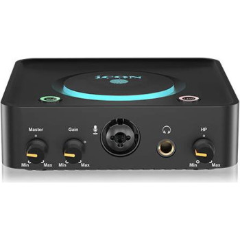 ICON USolo Live - аудиоинтерфейс USB для стримов, АЦП/ЦАП: 24бит/192кГц,...