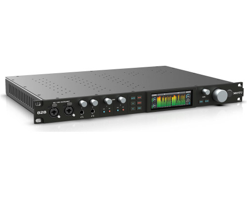 MOTU 828 - аудиоинтерфейс USB, АЦП/ЦАП: 24 бит/192 кГц, ЦАП: ESS Sabre...