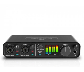 MOTU M4 - аудиоинтерфейс USB, АЦП/ЦАП: 24 бит/192 кГц, ЦАП: ESS Sabre 32...