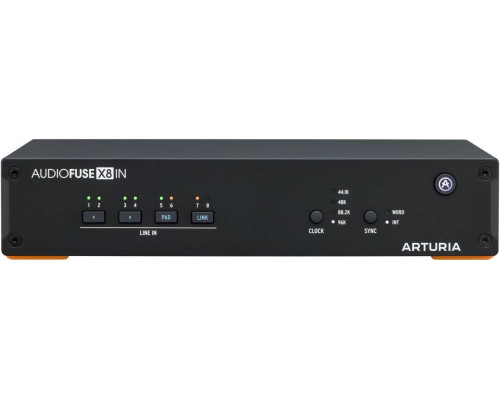 ARTURIA AudioFuse X8 IN - модуль расширения, 8 аналоговых входов, подключение...