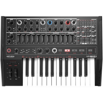 ARTURIA MiniBrute 2 Noir - синтезатор, лимитированная серия MiniBrute 2...