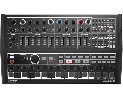 ARTURIA MiniBrute 2S Noir - синтезатор, лимитированная серия MiniBrute...