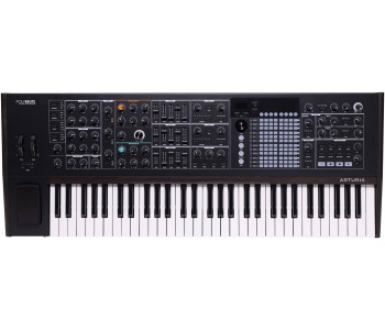 ARTURIA PolyBrute Noir - синтезатор, 61 клавиша, 6 голосная полифония,...