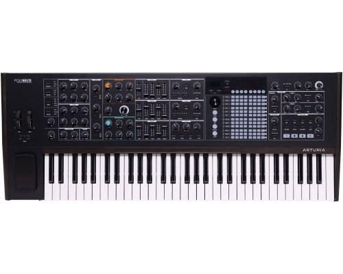 ARTURIA PolyBrute Noir - синтезатор, 61 клавиша, 6 голосная полифония,...