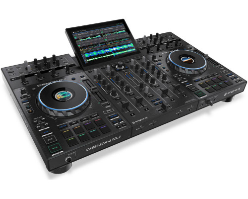 DENON DJ Prime 4+ - рабочая станция полностью автономная 4-х дековая DJ...