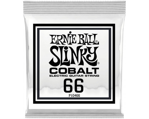 ERNIE BALL 10466 Cobalt .066 - Струна одиночная для электрогитары