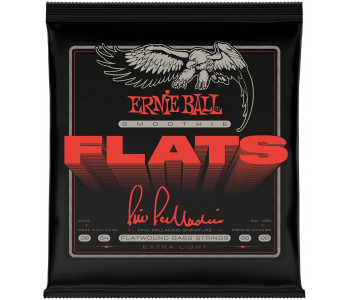 ERNIE BALL 2748 Pino Palladino Smoothie Flats Extra Light 38-98 - Струны для бас-гитары