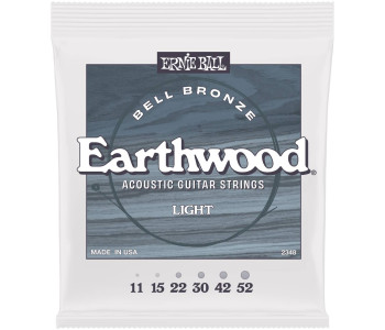 ERNIE BALL 2348 John Mayer Earthwood Bell Bronze Light 11-52 - Струны для акустической гитары