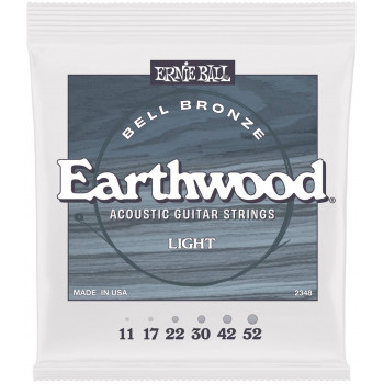 ERNIE BALL 2348 John Mayer Earthwood Bell Bronze Light 11-52 - Струны для акустической гитары