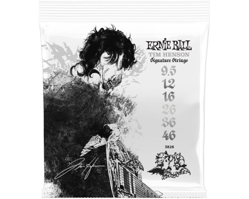 ERNIE BALL 3826 Tim Henson Slinky Cobalt 9.5-46 - Струны для электрогитары