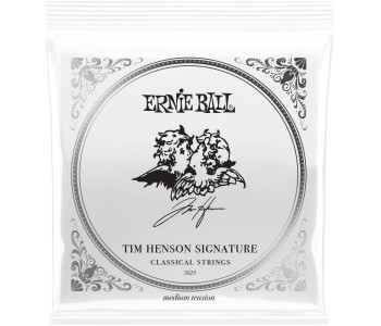 ERNIE BALL 3829 Tim Henson Clear and Silver Medium 28-42 - Струны для классической гитары ERNIE BALL 3829 Tim Henson Clear and Silver Medium 28-42 - Струны для классической гитары