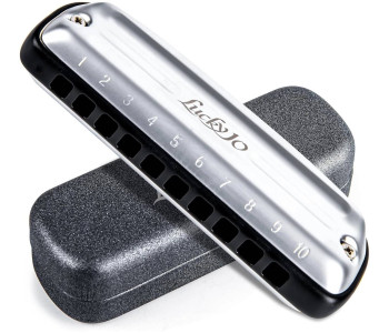 EASTTOP LUCKY 10 BLACK COMB - Губная гармоника диатоническая EASTTOP LUCKY 10 BLACK COMB - Губная гармоника диатоническая