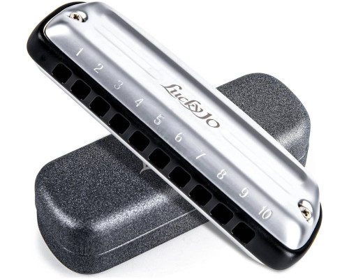 EASTTOP LUCKY 10 BLACK COMB - Губная гармоника диатоническая
