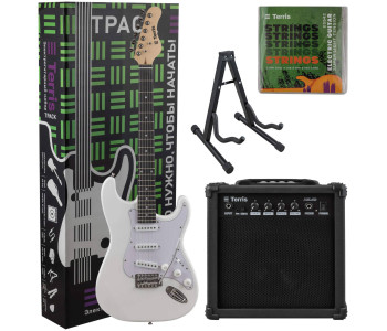 TERRIS TPACK-TST-045 WH - Электрогитара в наборе TERRIS TPACK-TST-045 WH - Электрогитара в наборе